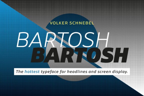 Bartosh: Mastering Display Typography for Digital Clarity