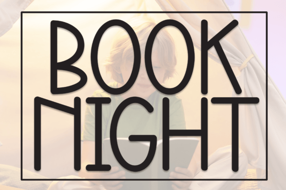 Book Night: Evaluating a Playful Handwritten Display Font