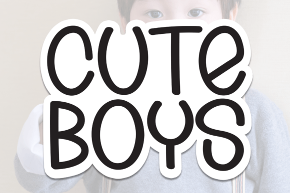 Cute Boys: Elevating Design with Handcrafted Charm and Whimsical Typography