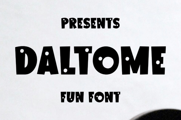 Daltome: A Playful Typography Revolution