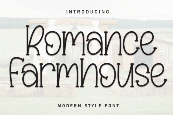 Embracing the Warmth of Handwritten Typography with Romance Farmhouse