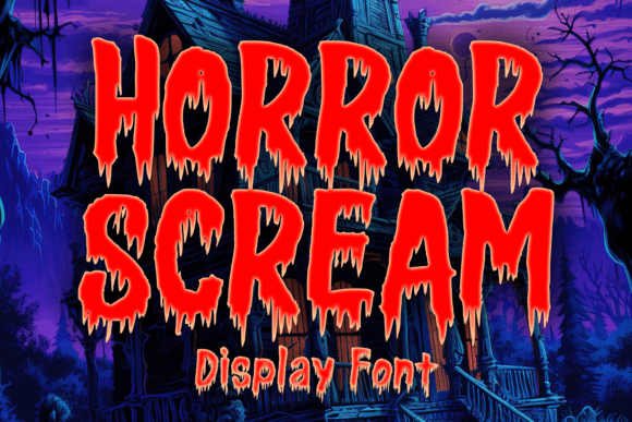 Horror Scream: Mastering the Art of Vintage Horror Typography