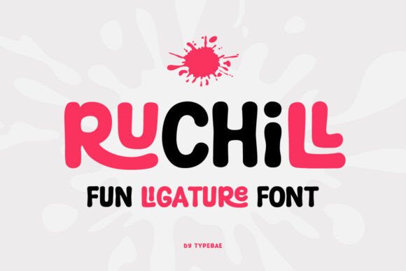 Injecting Personality into Design: Why Ruchill Is Redefining Playful Typography