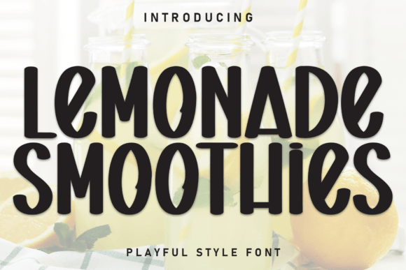 Lemonade Smoothies and the Sweet Charm of Handwritten Typography