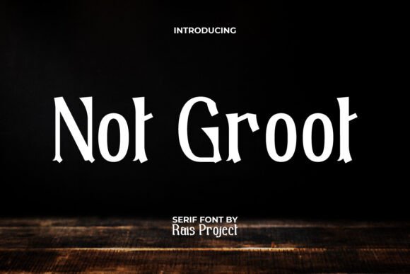 Not Groot Font: Evaluating a Playful Serif for Modern Design Projects