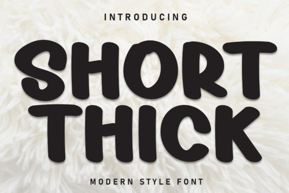 Short Thick: Bold Display Font for Impact