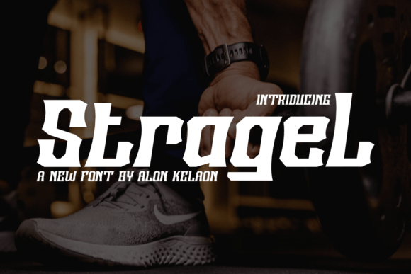 Stragel: A Distinct Typeface for Creative Projects