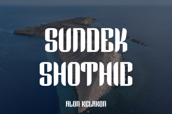 Sundek Shothic: Unveiling a Distinct and Impactful Font for Modern Design