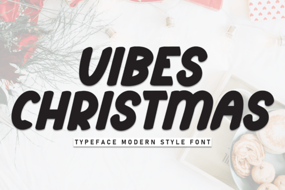 Vibes Christmas: Bold Holiday Display Font