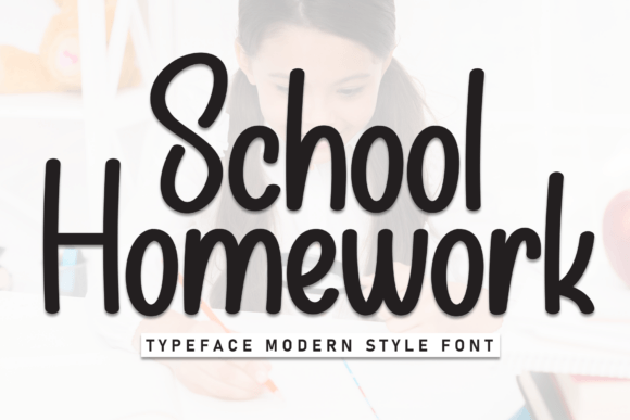 Why School Homework Is the Handwritten Font Your Projects Have Been Missing