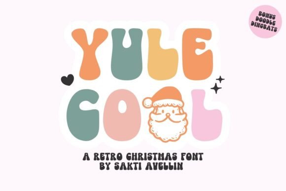 Yule Cool: Reviving Retro Holiday Typography for Modern Creative Projects